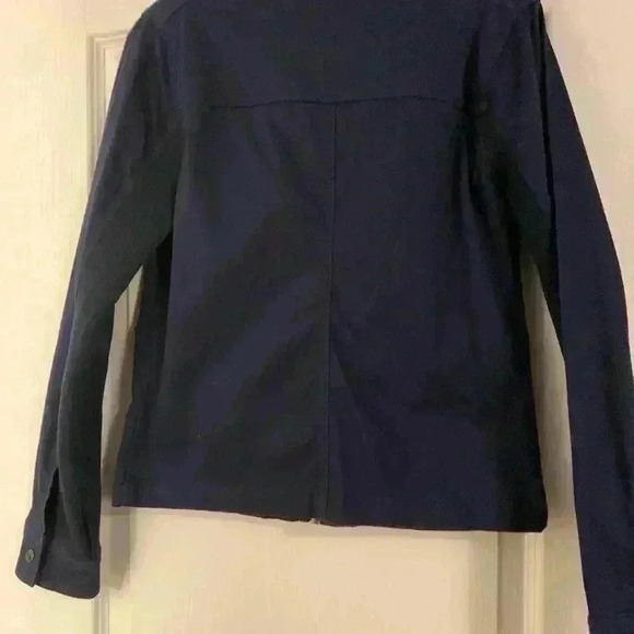 Lolë woman’s navy blue Dakota full  zip jacket. Fall season start - Picture 8 of 10